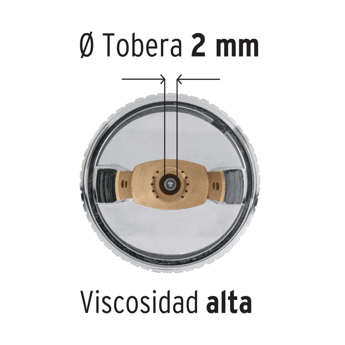 PISTOLA PARA PINTAR 50PSI GRAVEDAD PIPI-442 TRUPER