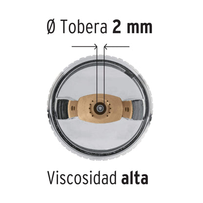 PISTOLA PARA PINTAR 50PSI GRAVEDAD PIPI-442 TRUPER