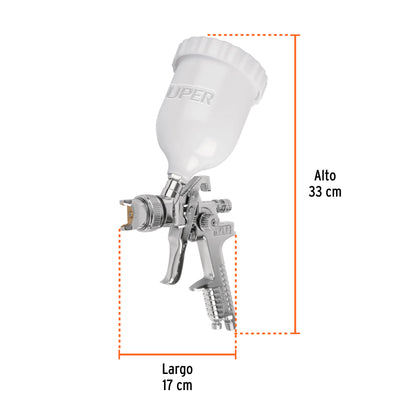 PISTOLA PARA PINTAR 50PSI GRAVEDAD PIPI-442 TRUPER