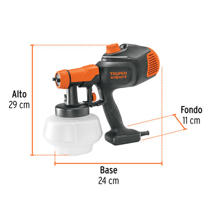 PISTOLA PARA PINTAR ELECTRICA 700W 1200ML PIPI-70EX TRUPER