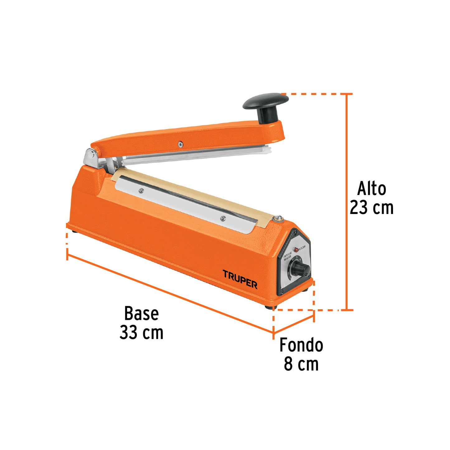 SELLADORA TERMICA DE IMPULSO 20CM 300W SETE-20 TRUPER