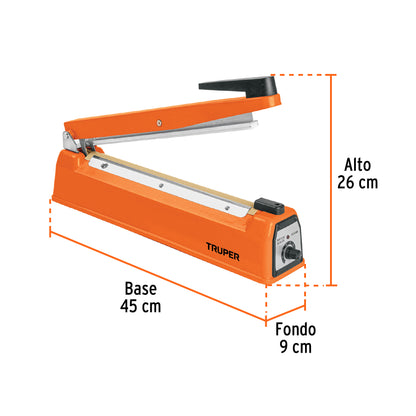 SELLADORA TERMICA DE IMPULSO 30CM 400W SETE-30 TRUPER