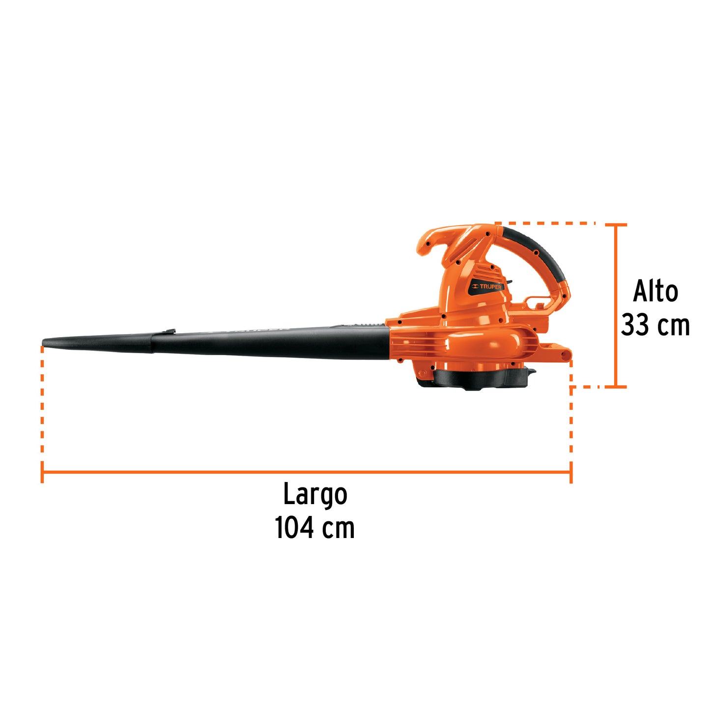 SOPLADORA Y ASPIRADORA ELECTRICA 1440W TRUPER