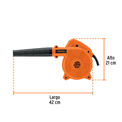 SOPLADORA Y ASPIRADORA ELECTRICA 650W TRUPER