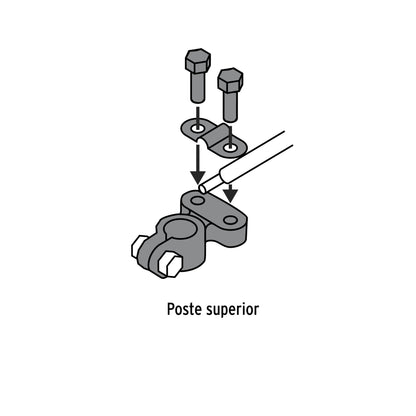 TERMINAL BATERIA PLOMO PRETUL 2PCS
