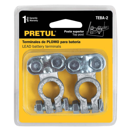 TERMINAL BATERIA PLOMO PRETUL 2PCS
