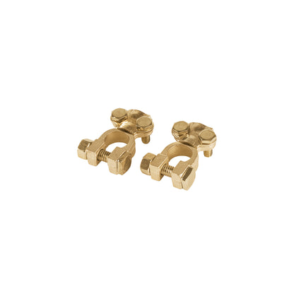 TERMINAL BATERIA DE LATON PRETUL 2PCS