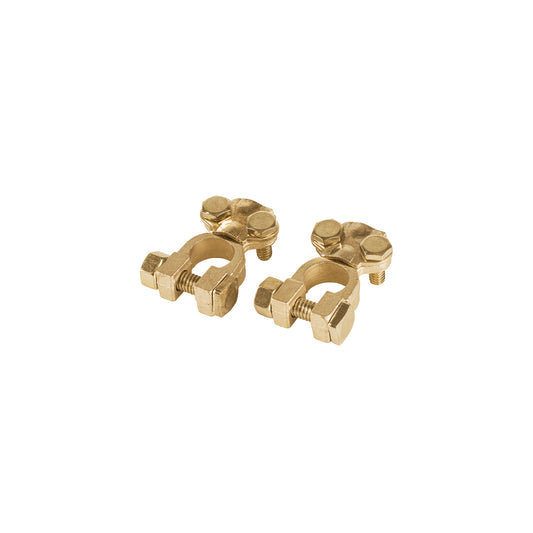 TERMINAL BATERIA DE LATON PRETUL 2PCS