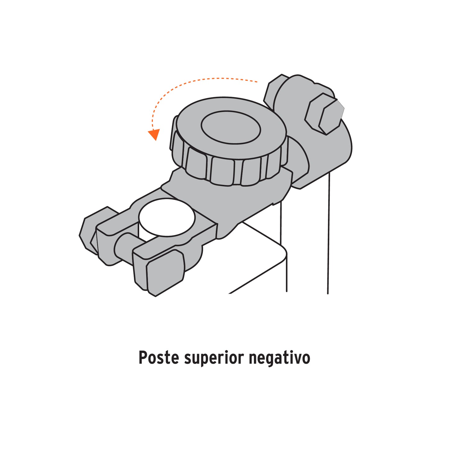 TERMINAL DE BATERIA METALICO CON INTERRUPTOR TRUPER 1PCS