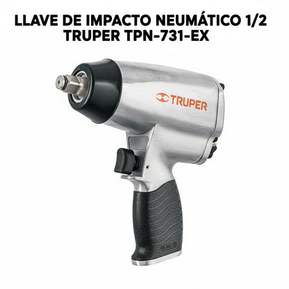 LLAVE DE IMPACTO NEUMATICO 1/2 TRUPER TPN-731-EX