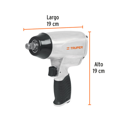 LLAVE DE IMPACTO NEUMATICO 1/2 TRUPER TPN-731-EX