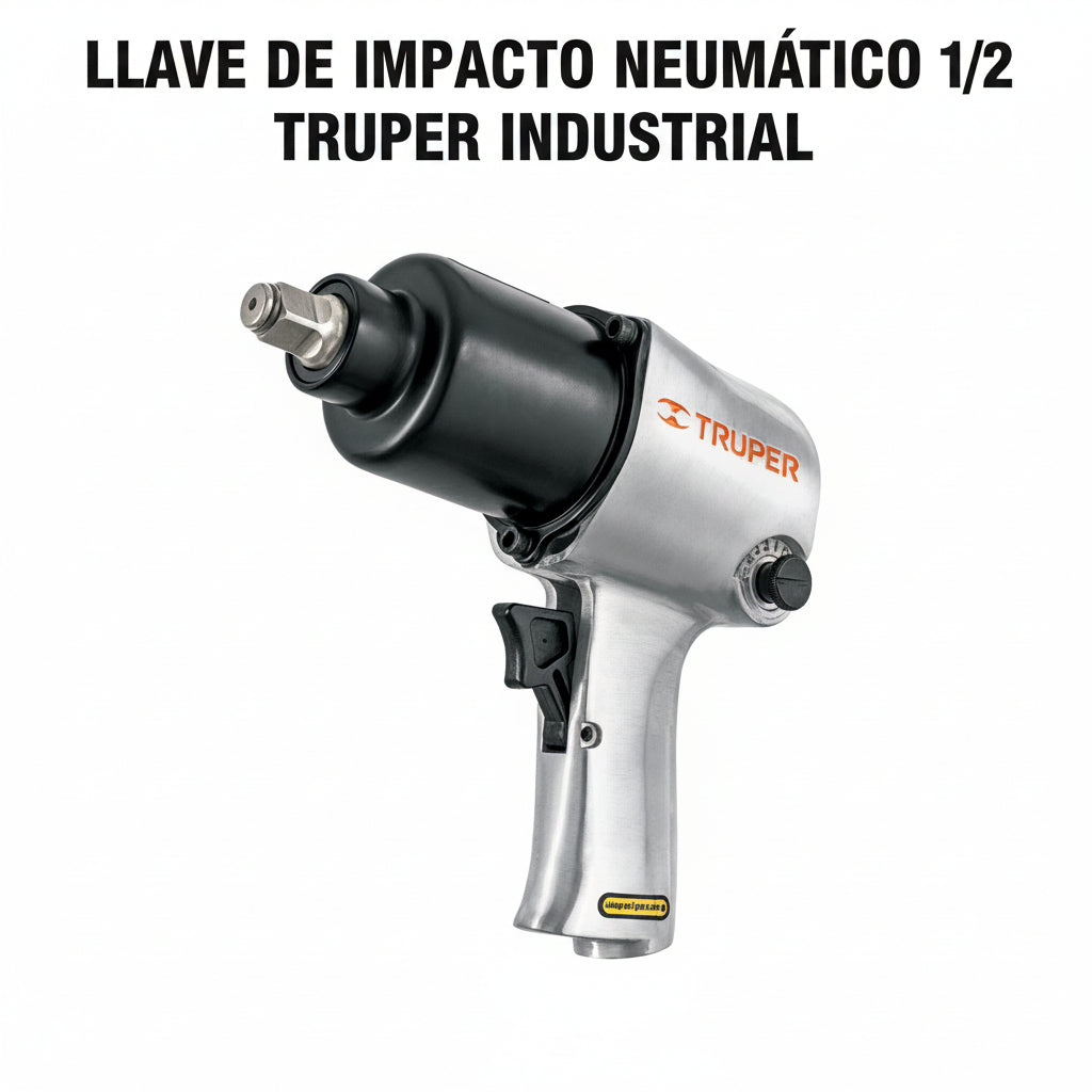 LLAVE DE IMPACTO NEUMATICO 1/2 TRUPER INDUSTRIAL