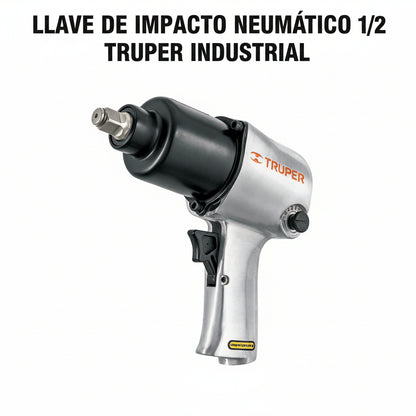 LLAVE DE IMPACTO NEUMATICO 1/2 TRUPER INDUSTRIAL