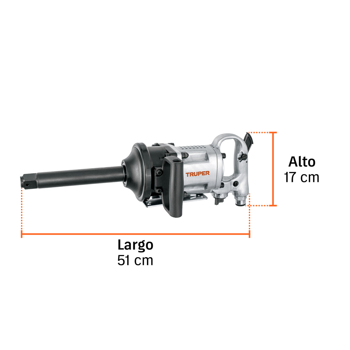 LLAVE DE IMPACTO NEUMAT 1 TRUPER INDUSTRIAL
