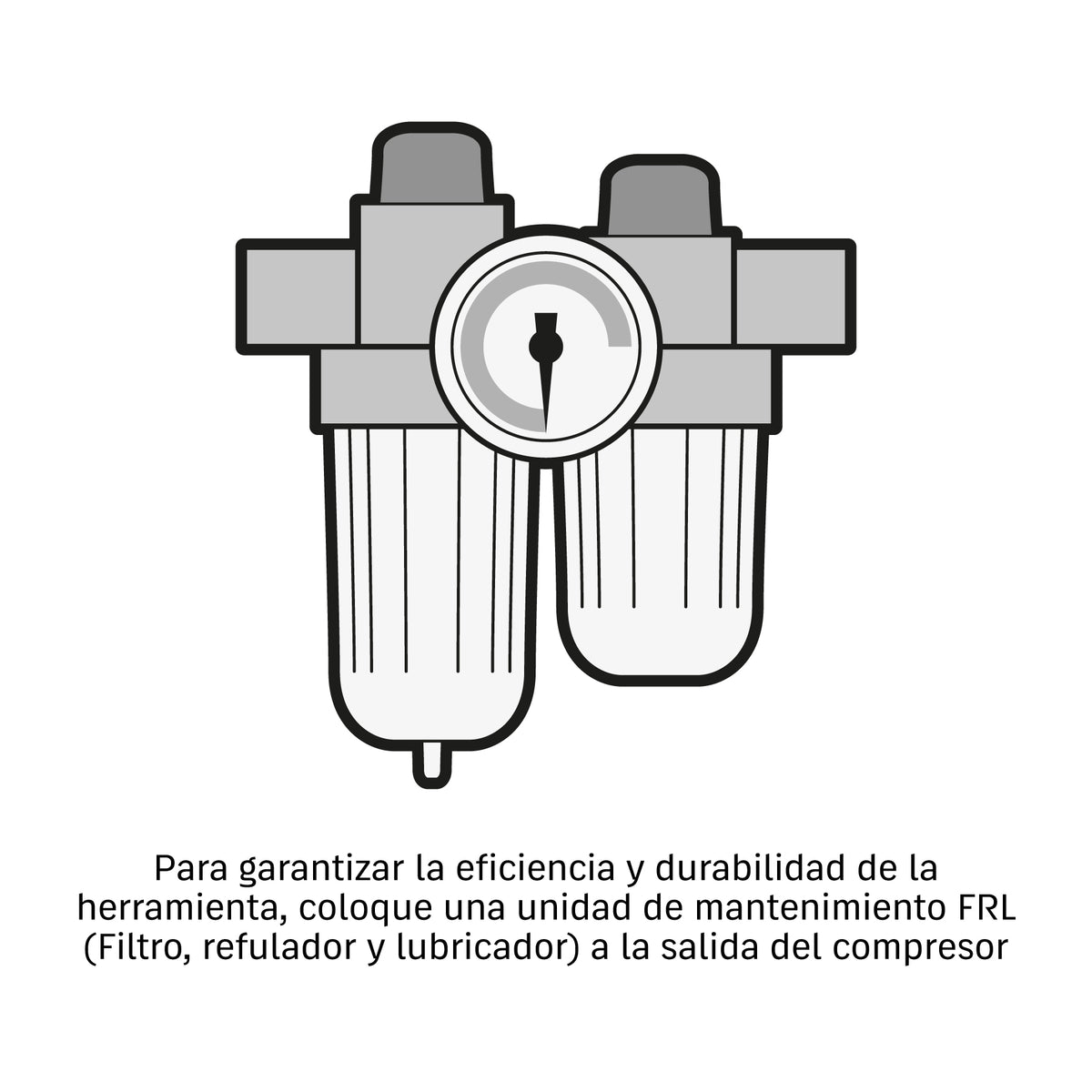 LIJADORA NEUMATICA TRUPER INDUSTRIAL 6" TPN-861-2 ROTO ORBITAL