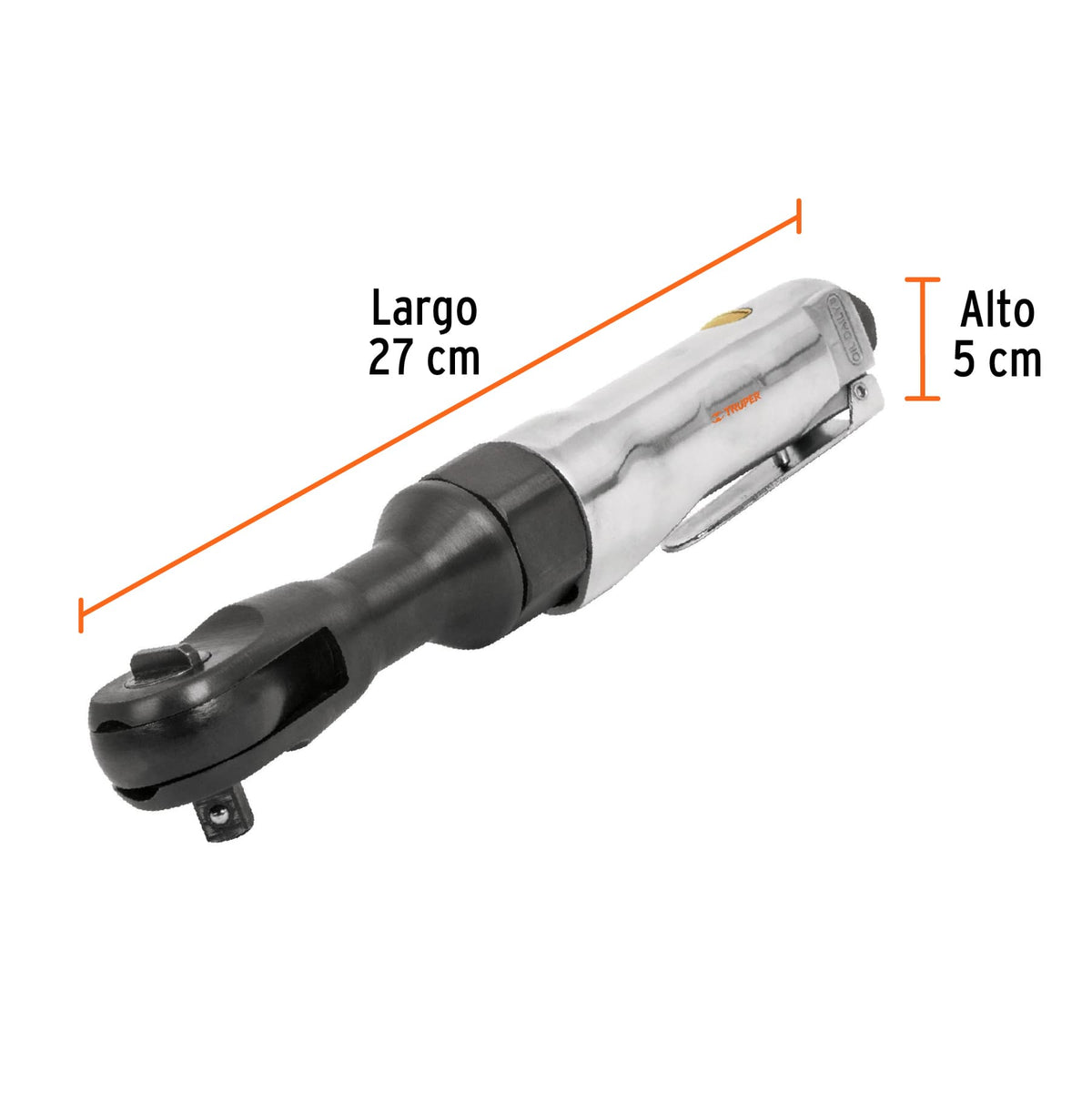 MANERAL CON RATCH 3/8" NEUMATICO TRUPER