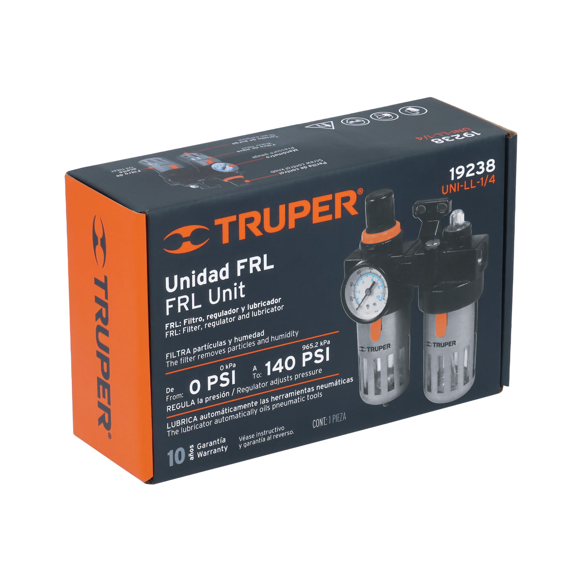 UNIDAD LIMPIEZA/LUBRICACION UNI-LL-1/4 TRUPER
