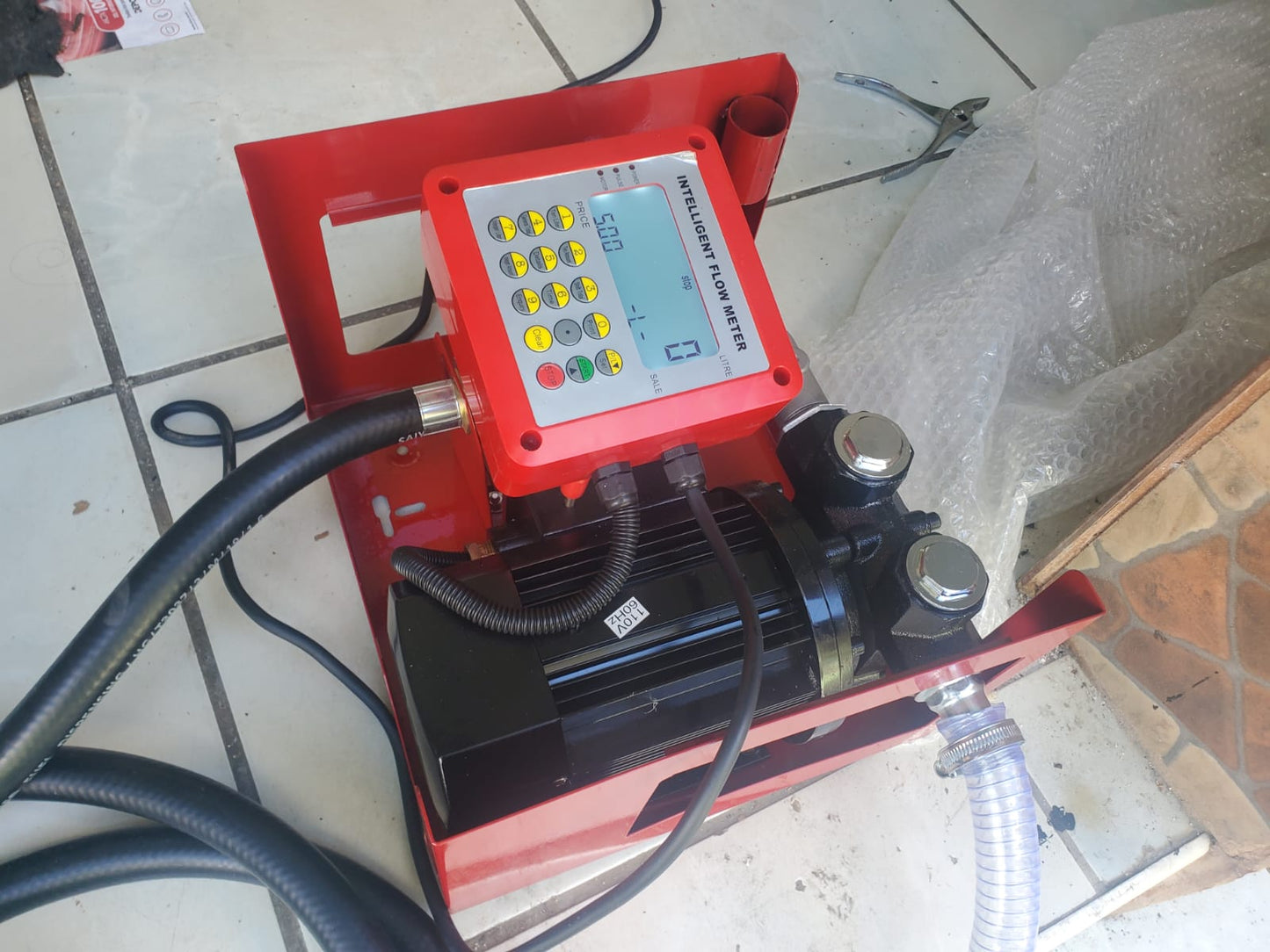 DISPENSADOR DE COMBUSTIBLE DE 110 VOLTIOS