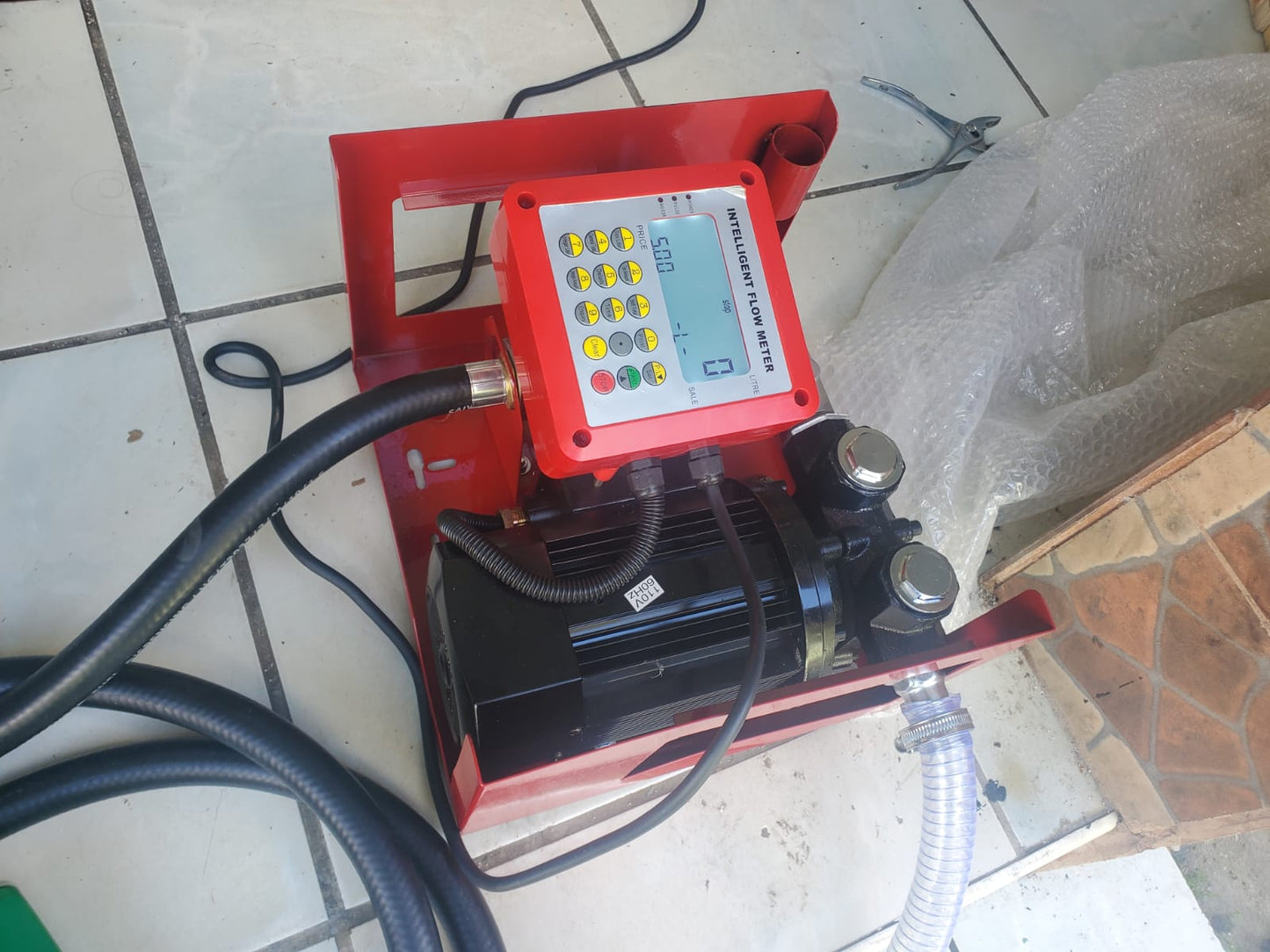 DISPENSADOR DE COMBUSTIBLE DE 110 VOLTIOS