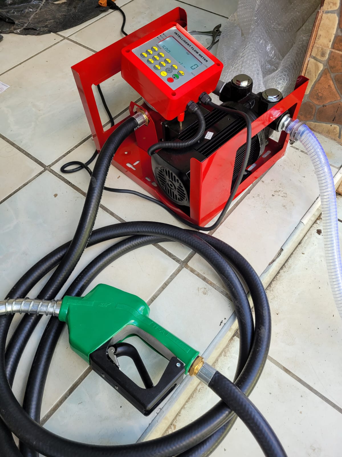DISPENSADOR DE COMBUSTIBLE DE 110 VOLTIOS