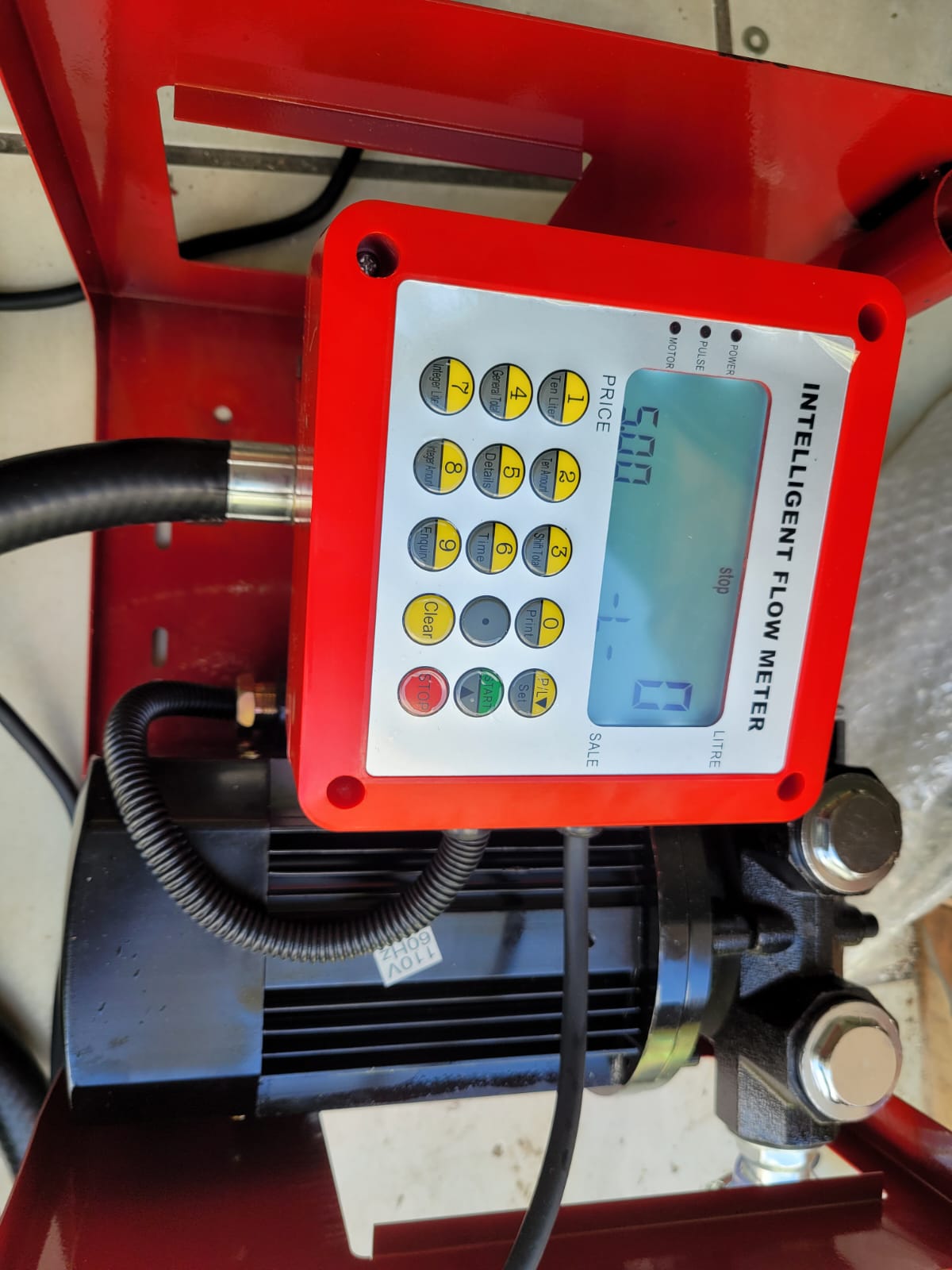 DISPENSADOR DE COMBUSTIBLE DE 110 VOLTIOS