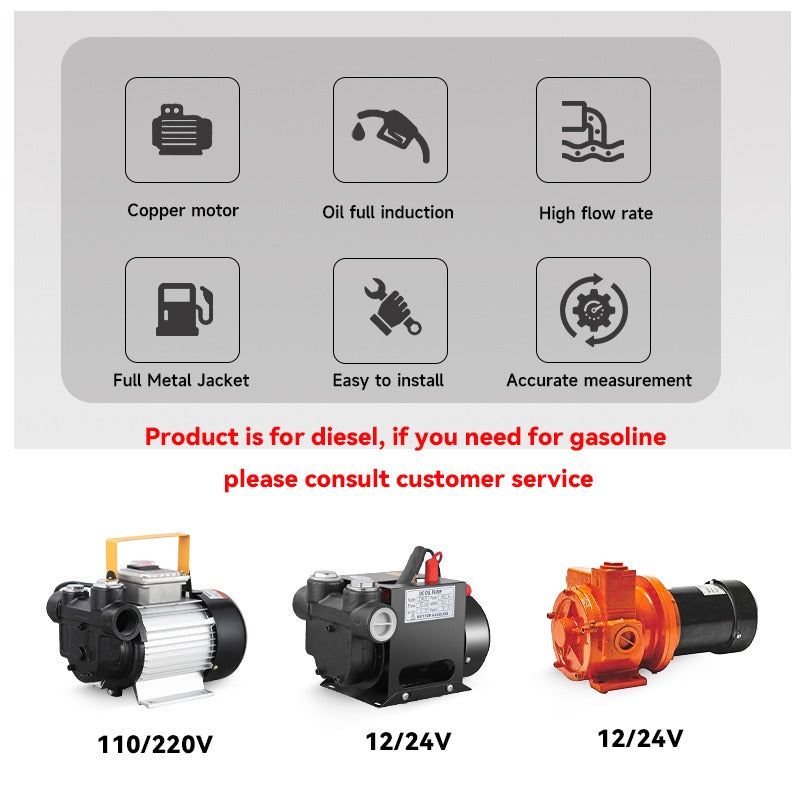 DISPENSADOR DE COMBUSTIBLE DE 110 VOLTIOS