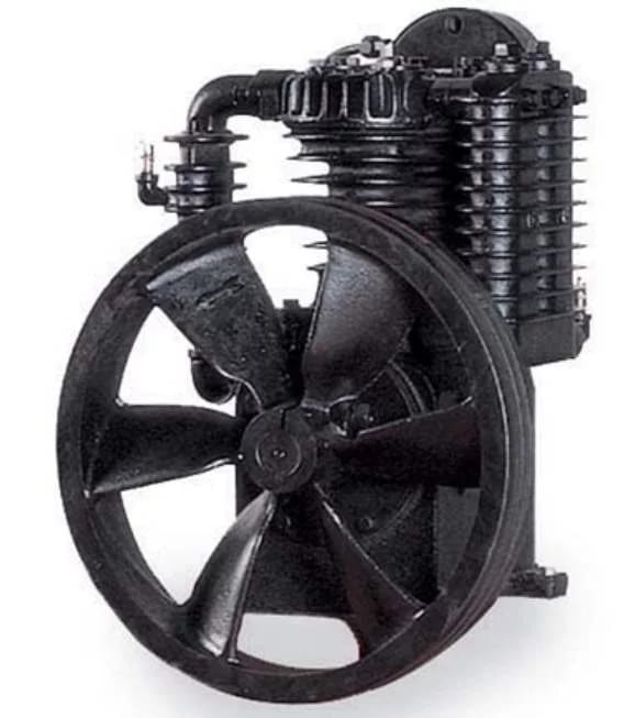 CABEZAL O BOMBA DE COMPRESOR DE AIRE DE DOS ETAPAS DE 7.5 HP