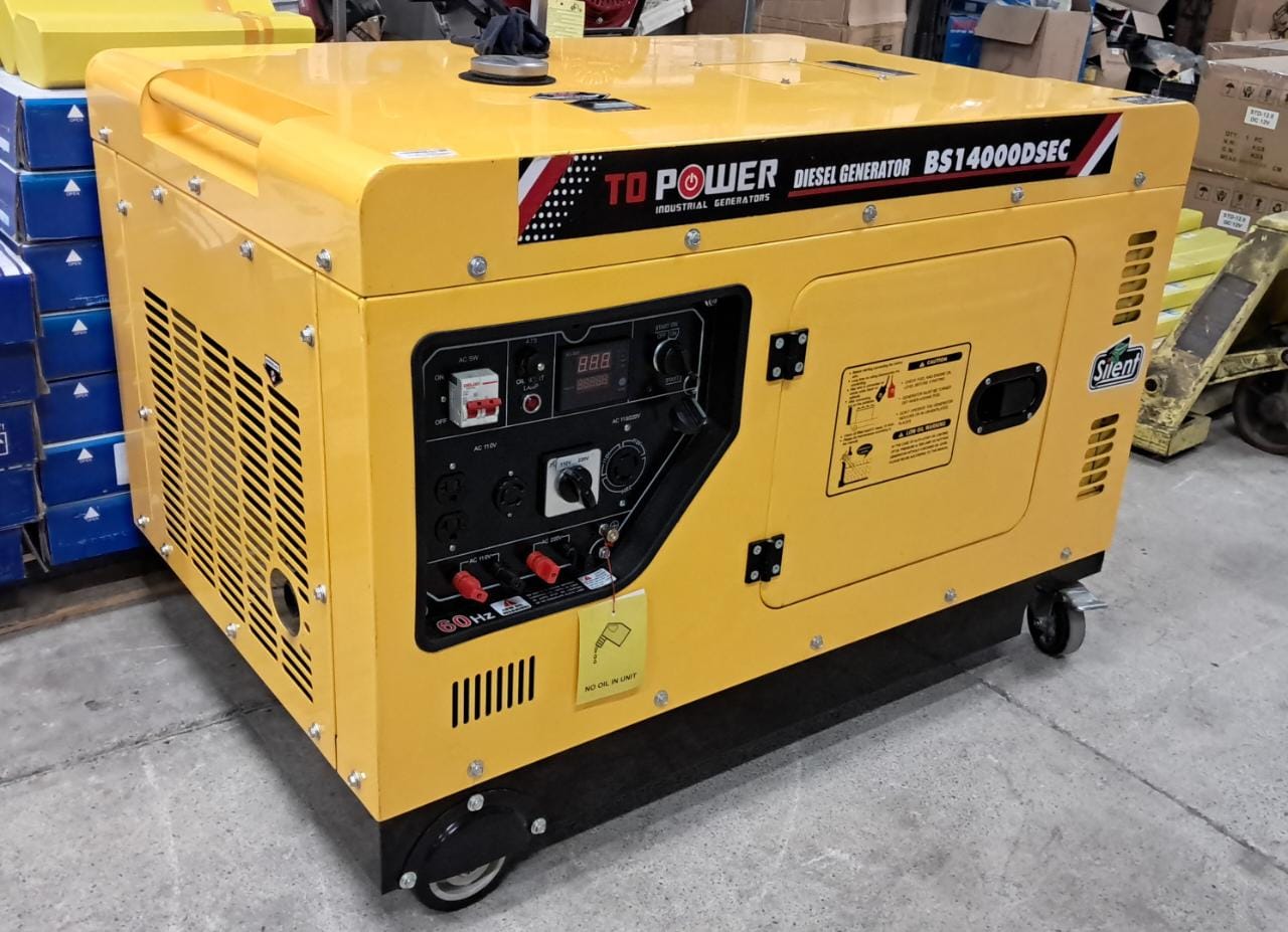 GENERADOR INDUSTRIAL DIESEL DE 10 KW