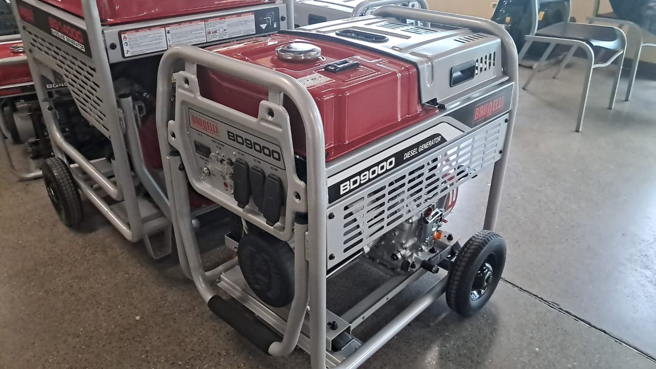 GENERADOR DIESEL DE 9000 WATTS BRUNELLI