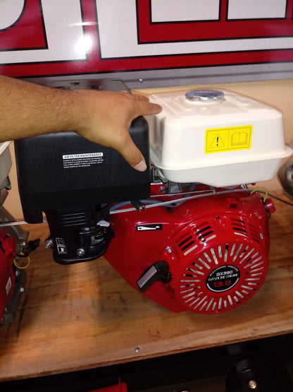 MOTOR INDUSTRIAL A GASOLINA BRUNELLI DE 13 HP