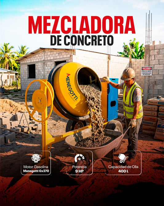CONCRETERA DE 2 BOLSAS MENEGOTTI