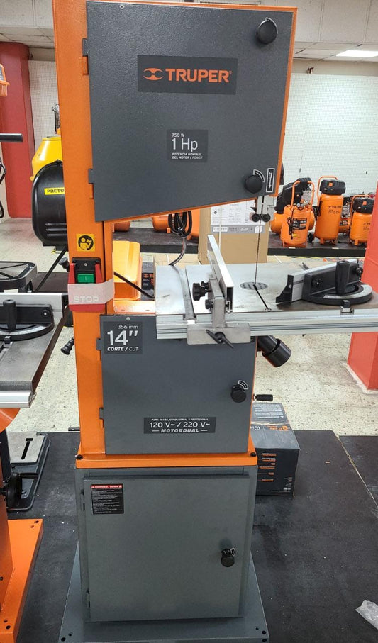 SIERRA CINTA DE 6 PULGADAS DE 1 HP TRUPER