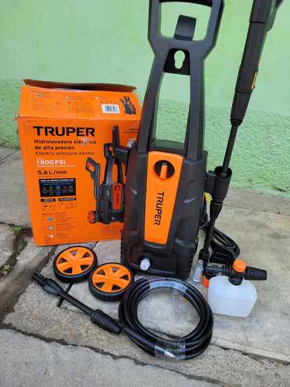 HIDROLAVADORA TRUPER DE 1,800 LIBRAS DE PRESION