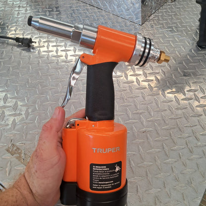 REMACHADORA NEUMATICA TRUPER DE 3/16 PULGADAS