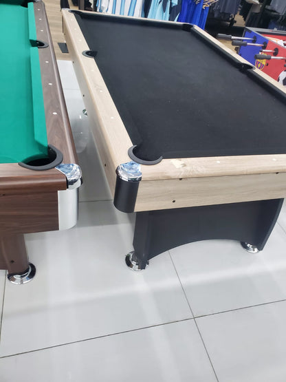MESA DE BILLAR PAÑO NEGRO