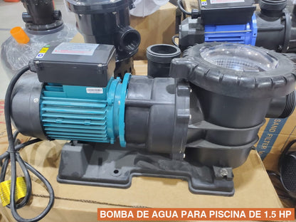 BOMBA DE AGUA PARA PISCINA DE 1.5 HP