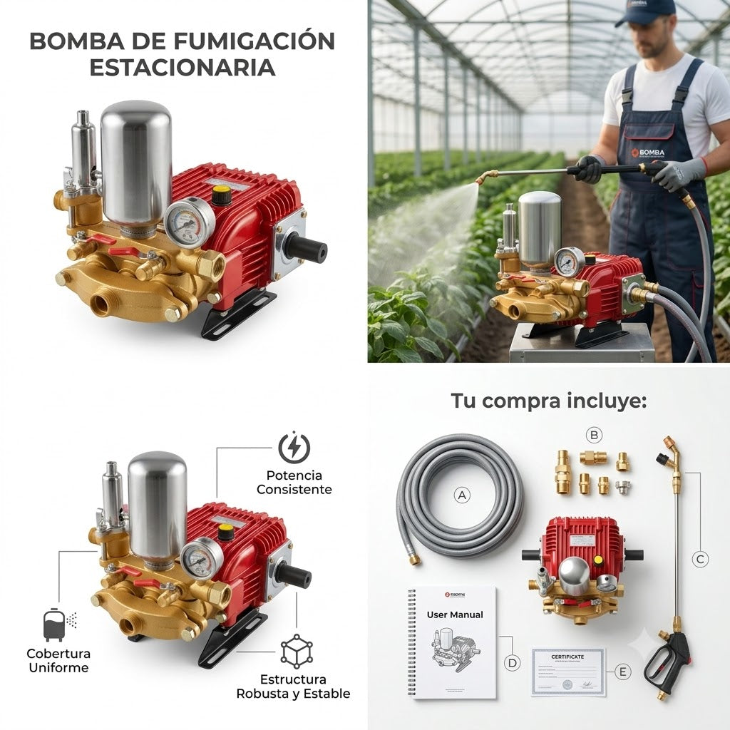 BOMBA DE FUMIGACION ESTACIONARIA