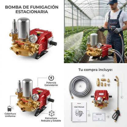 BOMBA DE FUMIGACION ESTACIONARIA