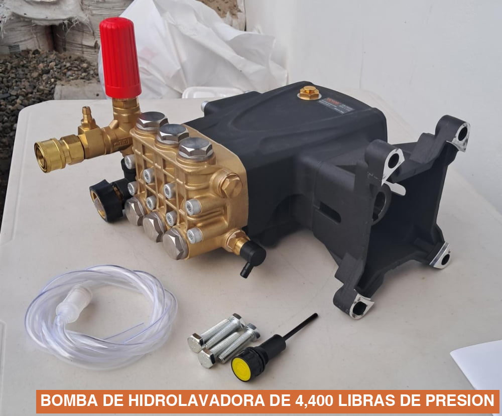 BOMBA DE HIDROLAVADORA DE 4,400 LIBRAS DE PRESION