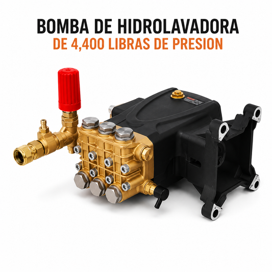 BOMBA DE HIDROLAVADORA DE 4,400 LIBRAS DE PRESION