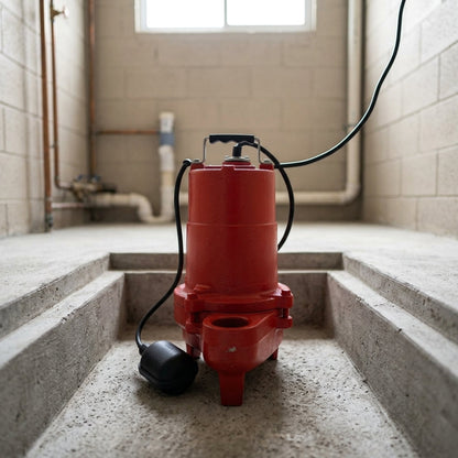 BOMBA SUMERGIBLE DE 1/2 HP PARA AGUAS NEGRAS