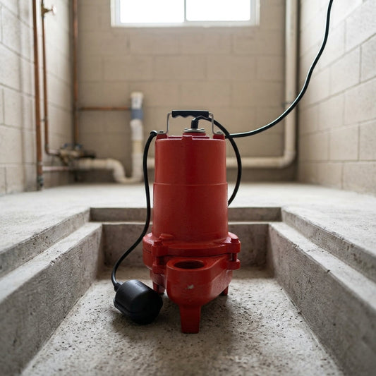 BOMBA SUMERGIBLE DE 1/2 HP PARA AGUAS NEGRAS