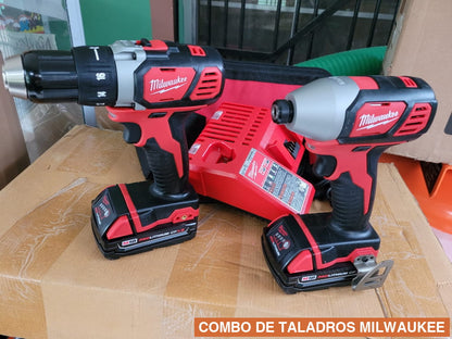 COMBO DE TALADROS MILWAUKEE