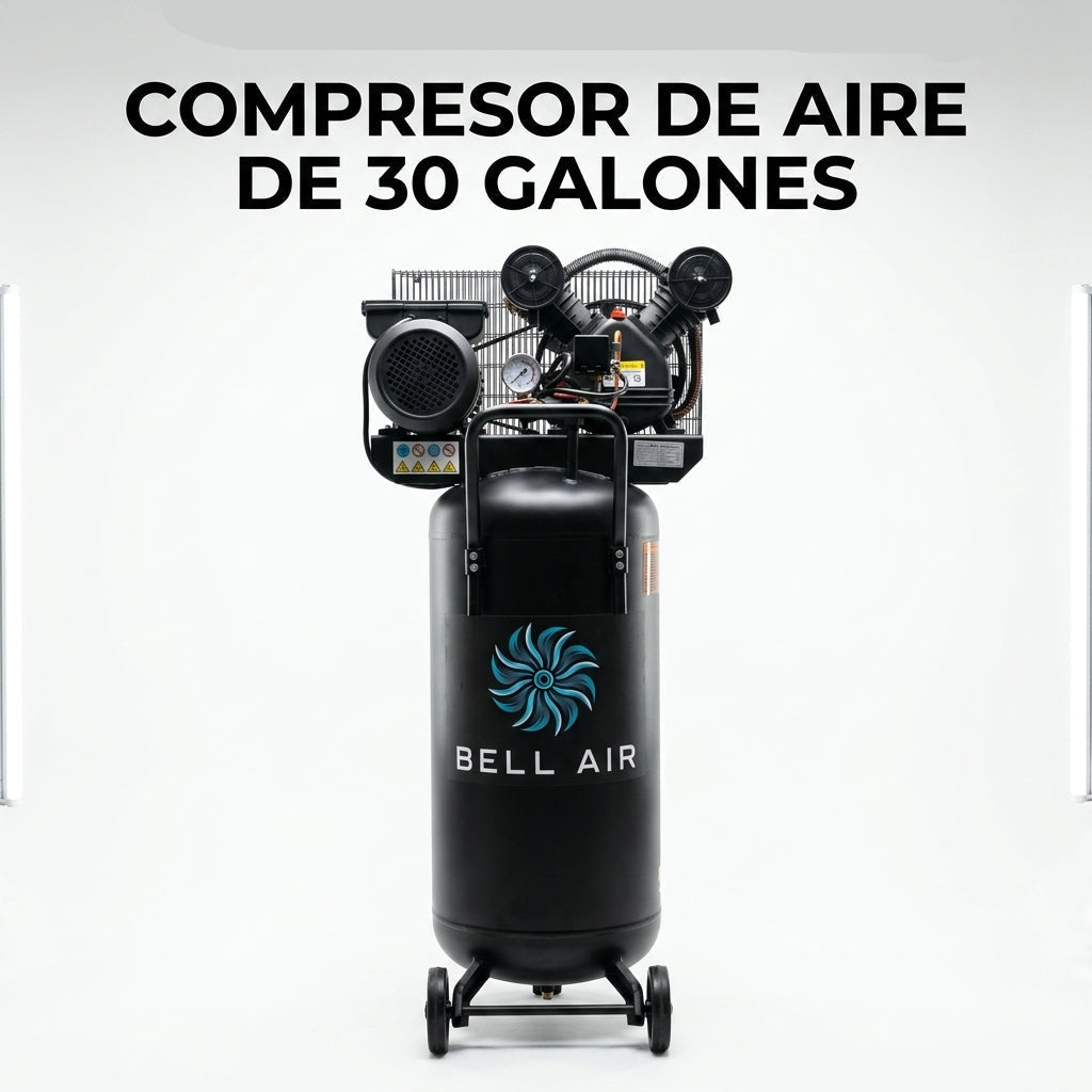 COMPRESOR DE AIRE DE 30 GALONES