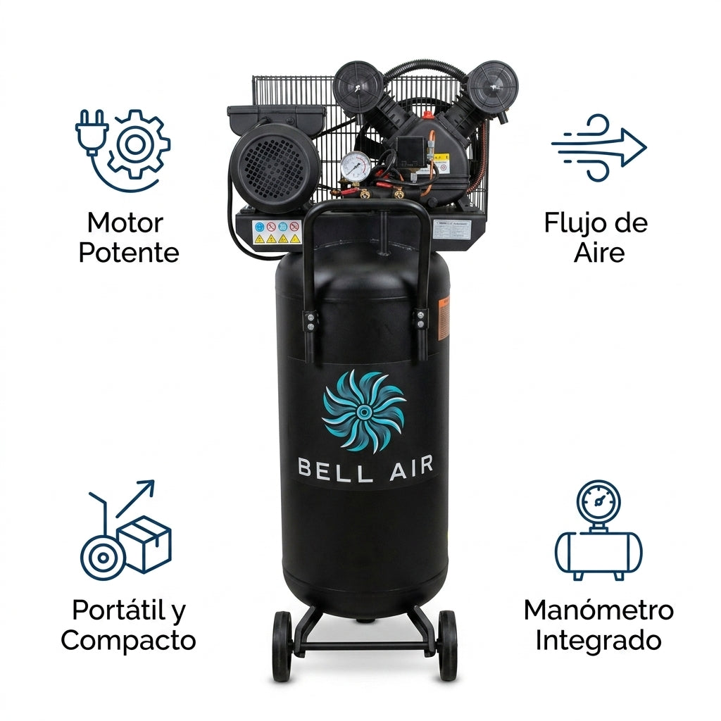 COMPRESOR DE AIRE DE 30 GALONES
