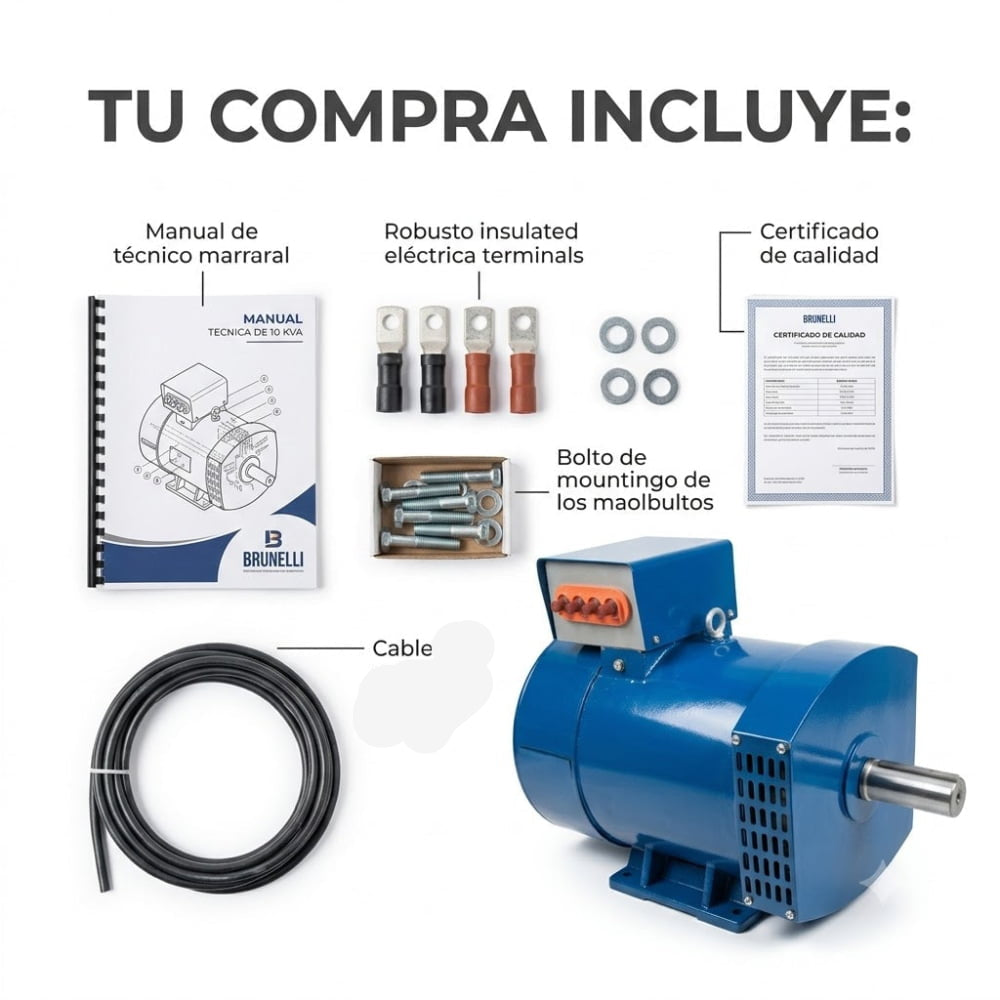 DINAMO DE 10 KVA