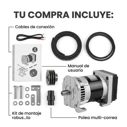 DINAMO DE 3 KW