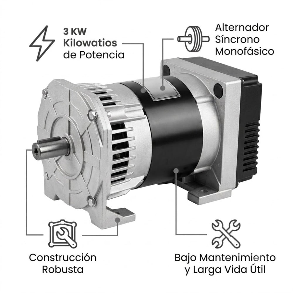 DINAMO DE 3 KW