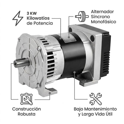 DINAMO DE 3 KW