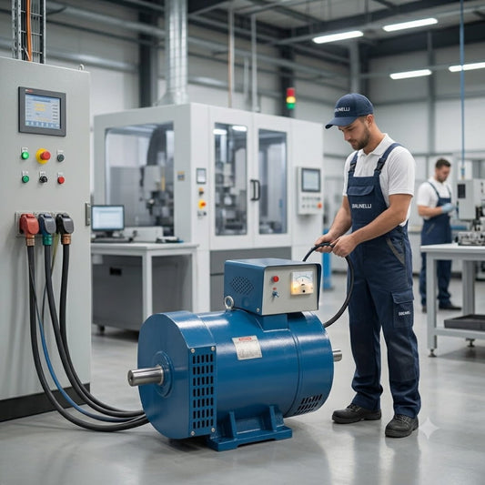 DINAMO INDUSTRIAL BRUNELLI DE 15 KVA